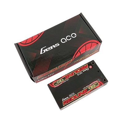 Gens ace Redline V2 Series 8000mAh 3.8V 1S 130C HV LiPo (5mm, 147g)