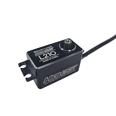 Highest L210 Ultra Low Profile (0.055s/17.8kg/8.4V) Brushless Servo