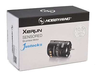 Hobbywing XeRun Justock 3650 SD G2.1 17.5T Sensored Brushless Motor