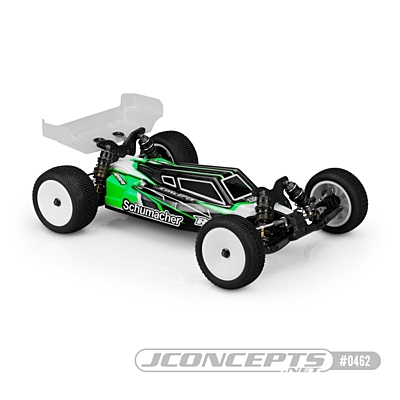 JConcepts S2 – Schumacher Cougar LD2 Body w/ Carpet | Turf Wing (Light Weight)