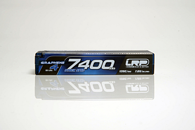 LRP Graphene-4 Stock Spec 7400mAh 7.6V 2S 135C/65C HV LiPo (5mm, 302g)