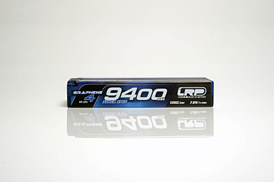 LRP Graphene-4 Stock Spec 9400mAh 7.6V 2S 135C/65C HV LiPo (5mm, 336g)