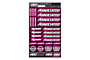 Associated/Reedy Design Pre-Cut Stickers by MM (Pink, Larger A5 size)