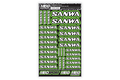 Sanwa Design Pre-Cut Stickers by MM (7 Color Options, Larger A5 size)