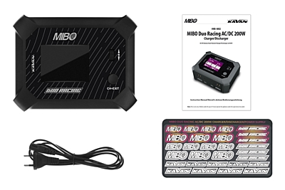 MIBO Duo Racing AC/DC 200W Charger/Discharger/Power Supply
