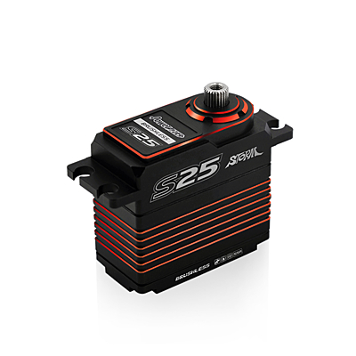 Power HD S25 Red (0.06s/25.0kg/7.4V) Brushless Servo