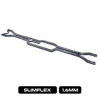 RC Maker SlimFlex 1 Piece 1.6mm Topdeck for Xray X4