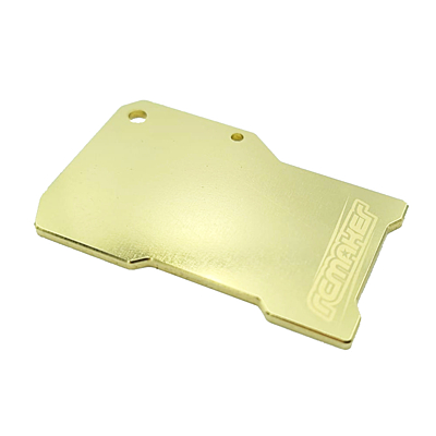 RC Maker Floating Electronics Option Brass Plate for Xray X4