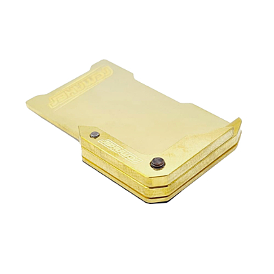 RC Maker Floating Electronics Plate Set for Xray X4 - Brass (26g)
