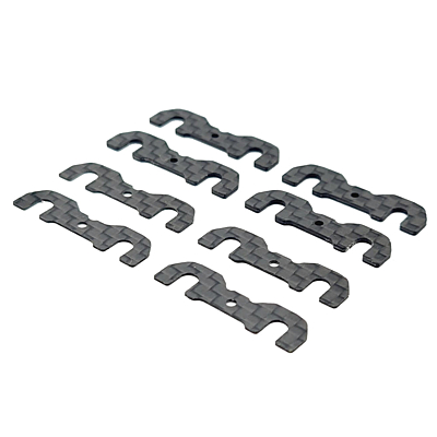 RC Maker Carbon Roll Centre Shim Plate Set for Xray X4 (0.5/1mm)