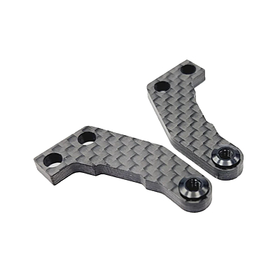 RC Maker GeoCarbon V3 "Long" Rear Steering Arms for Awesomatix A800MMX