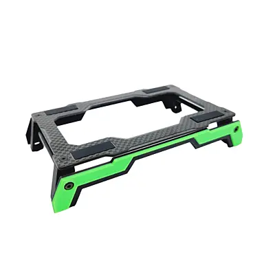 RC Maker 3D Pro Carbon Car Stand for 1/10th & 1/12th Onroad (Green)