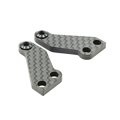 RC Maker Carbon Rear Steering Arms for Mugen MTC2