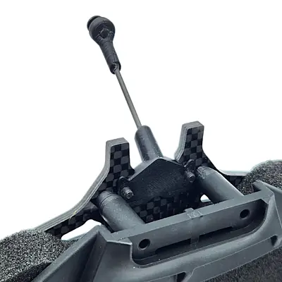 RC Maker 3D Pro Hood Stiffener for GeoCarbon Bumper Mount for Yokomo MS1.0