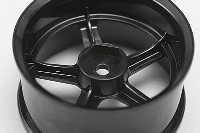 Racing Performer Drift Wheel 5 spoke 01 (6mm Offset·Black·2pcs)