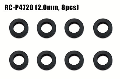 Reve D POM 4mm × 7mm Spacer (2.0mm thickness, 8pcs)