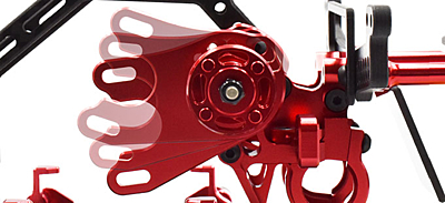 Reve D MC-1 Red (Slide and Bell Crank Spec) Conversion Kit for Yokomo YD-2 series
