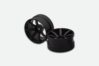 Reve D Competition Drift Wheel "JD7" Matte Black (Offset 8mm, 2pcs)