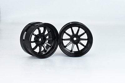 Reve D Competition Drift Wheel "VR10" Black (Offset 6mm, 2pcs)