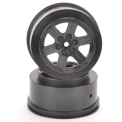 Schumacher Short Course Wheel - Black +3mm Offset (2pcs)