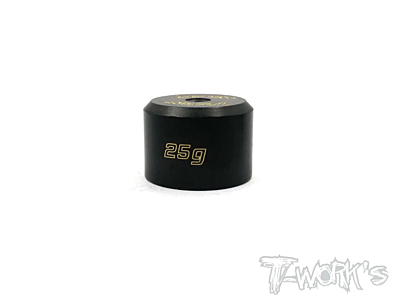 T-Work's Anodized Precision Balancing Brass Weights 25g