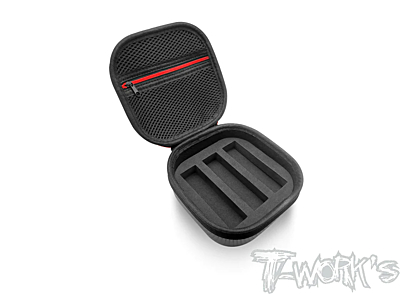 T-Work's Compact Hard Case Short Battery Bag (S) for 3 Battery
