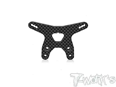 T-Work's Graphite Front Shock Tower for Team Associated RC10 B7