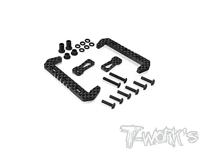 T-Work's Graphite Multiple Setting Battery Holder for Team Associated RC10 B7