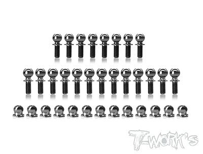 T-Work's 64 Titanium Ball End Set for Awesomatix A800R (34pcs)