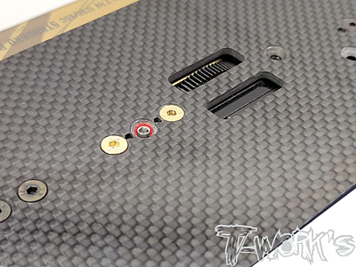 T-Work's 64 Titanium Flexible Set Screw M3 x 3mm (4pcs)