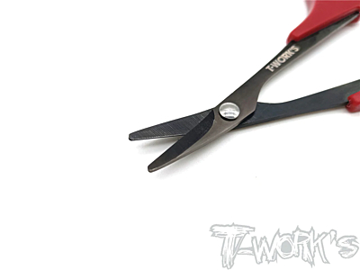 T-Work's Black Titanium Nitride Lexan Curved Scissor