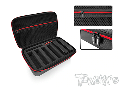 T-Work's Compact Hard Case Short Battery Bag
