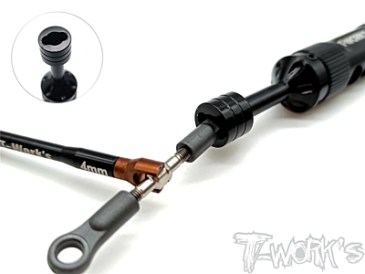 T-Work's Hard Coated Turnbuckle Ball-End Mounting Tool for Xray/Yokomo/1/10 TC)