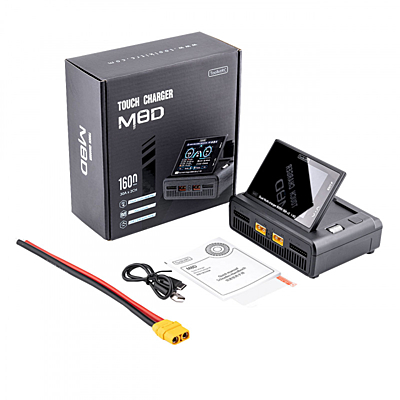 ToolkitRC M8D LiPo 1-8S 30A Duo Charger DC 10-49V