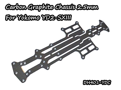 Vigor Carbon Graphite Chassis 2.5mm for Yokomo YD2-SXIII