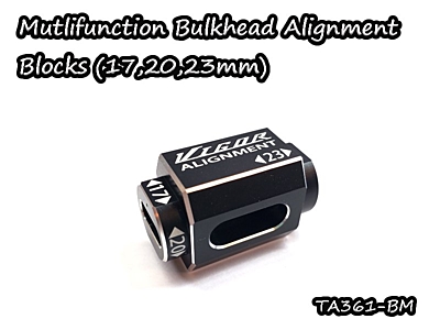 Vigor Mutlifunction Bulkhead Alignment Blocks (17, 20, 23mm)