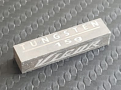 Vigor Tungsten Center Weight 15g (5x6x26mm)