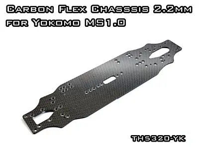 Vigor Carbon Graphite Chassis 2.2mm for Yokomo MS1.0