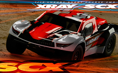 XRAY SCX'23 - 2WD 1/10 Electric Short Course Offroad Car Kit
