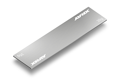 XRAY Stainless Steel Weight For Slim Battery Pack 35g