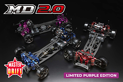Yokomo Master Drift MD 2.0 Limited Edition Purple Version Kit