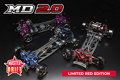 Yokomo Master Drift MD 2.0 Limited Edition Red Version Kit