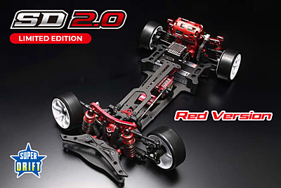 Yokomo Super Drift SD 2.0 Limited Red Version Assemble Kit