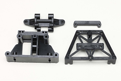 Yokomo YZ-834B F Bulkhead/R Shock Mount/Swaybar plate&Holder