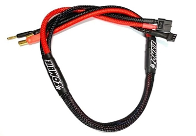 Zombie XT60, 5mm Tube Plug 2S-Balance 600mm 12Awg Charging Cable (Red Black)